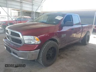 2019 Ram 1500 Tradesman with VIN 1C6RR6FG7KS704795, listed as a IAAI auction lot 41805925 with 123,959 mi miles and . Bid and sale history available at DreamBid. Image 2.