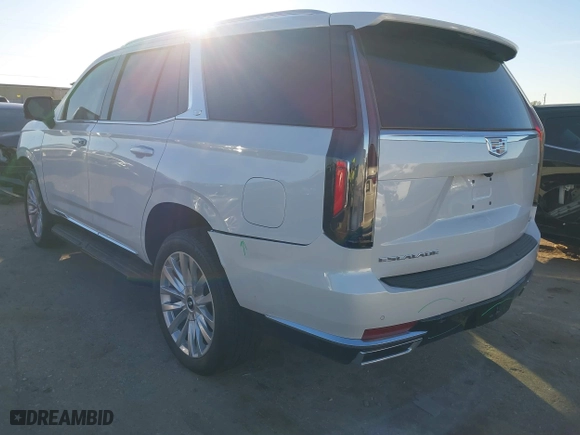2024 Cadillac Escalade RWD Luxury with VIN 1GYS3AKL3RR406693, listed as a IAAI auction lot 40922831 with 231 mi miles. Bid and sale history available at carsss.com. Image 3.