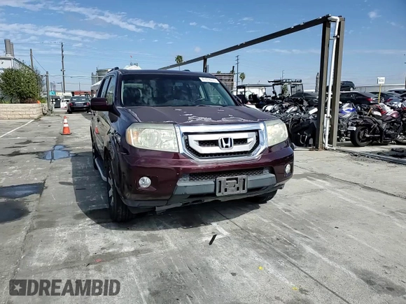 2010 Honda Pilot Touring with VIN 5FNYF3H85AB016713, listed as a Copart auction lot 47478055 with 97,275 mi miles and Salvage Title. Bid and sale history available at DreamBid. Image 12.