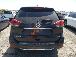 2019 Nissan Rogue SV with VIN JN8AT2MT9KW268447, listed as a Copart auction lot 52122585 with 87,215 mi miles and Salvage Title. Bid and sale history available at carsss.com. Image 6.