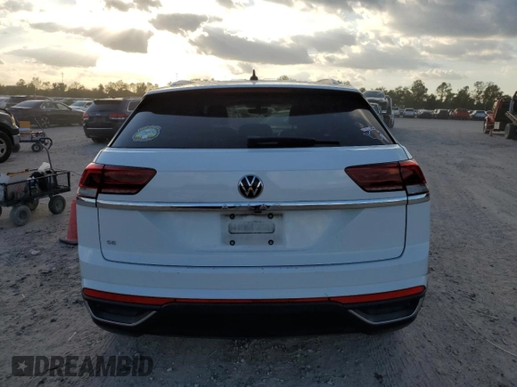 2020 Volkswagen Atlas SE with VIN 1V23C2CA4LC201230, listed as a Copart auction lot 82494594 with 47,880 mi miles and Salvage title. Bid and sale history available at DreamBid. Image 6.