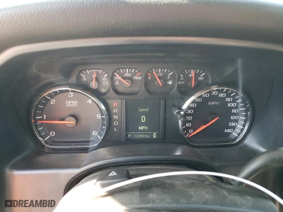 2018 Chevrolet Silverado 1500 Custom with VIN 1GCRCPEC3JZ304785, listed as a Copart auction lot 42985645 with 133,891 mi miles and Salvage Title. Bid and sale history available at carsss.com. Image 9.