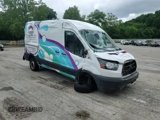 2019 Ford Transit z VIN 1FTYR2CG2KKB82613, wystawiony jako Copart lot #61435345 z przebiegiem 100 090 mil mil oraz Szkoda całkowita • Salvage title. Historia ofert i sprzedaży dostępna na DreamBid. Obrazek 14.