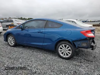 2012 Honda Civic Cpe EX-L with VIN 2HGFG3B9XCH518282, listed as a Copart auction lot 52096665 with 140,021 mi miles and Salvage Title. Bid and sale history available at carsss.com. Image 2.