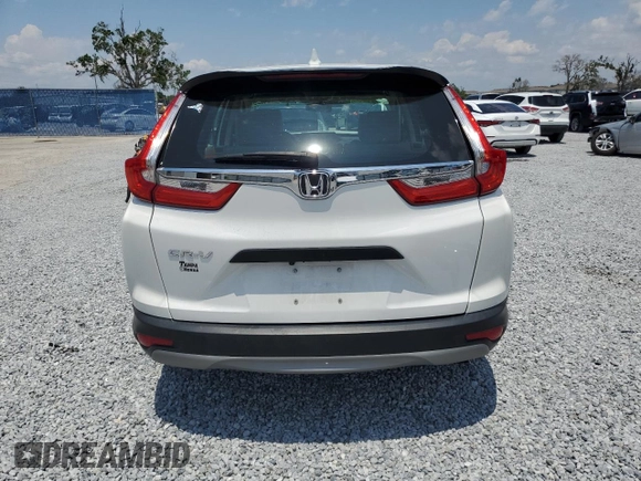 2019 Honda CR-V LX with VIN 2HKRW5H32KH406580, listed as a Copart auction lot 55534825 with 41,808 mi miles and Salvage Title. Bid and sale history available at DreamBid. Image 6.