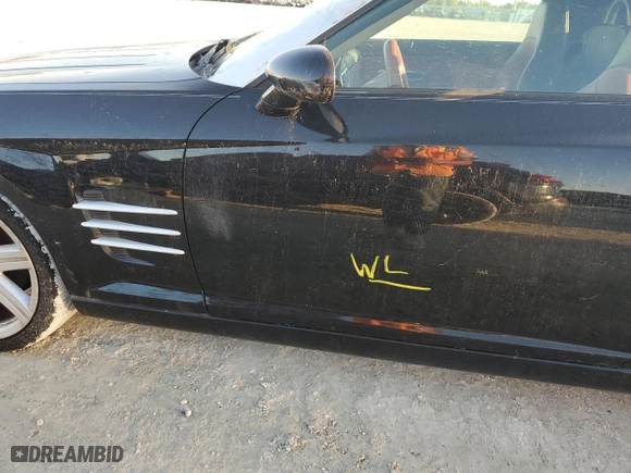 2006 Chrysler Crossfire Limited with VIN 1C3AN65L66X067704, listed as a Copart auction lot 77642554 with 0 miles and Salvage Title. Bid and sale history available at carsss.com. Image 12.