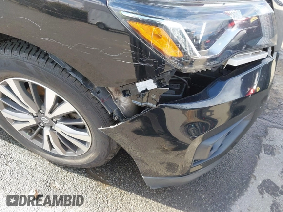 2019 Nissan Pathfinder S z VIN 5N1DR2MM5KC584974, wystawiony jako IAAI lot #41174506 z przebiegiem 76 466 mil mil oraz . Historia ofert i sprzedaży dostępna na DreamBid. Obrazek 17.