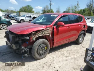 2020 Hyundai Santa Fe SEL with VIN 5NMS33AD2LH243834, listed as a Copart auction lot 50924775 with 5,764 mi miles and Salvage Title. Bid and sale history available at carsss.com. Image 1.