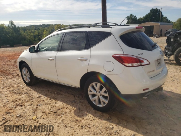 2012 Nissan Murano SL with VIN JN8AZ1MW9CW209208, listed as a Copart auction lot 70034254 with 172,605 mi miles and Salvage Title. Bid and sale history available at carsss.com. Image 2.