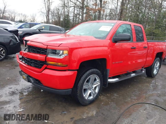 2017 Chevrolet Silverado 1500 Custom with VIN 1GCVKPEC9HZ357602, listed as a IAAI auction lot 41168820 with 54,553 mi miles. Bid and sale history available at carsss.com. Image 17.