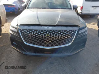 2021 Genesis GV80 with VIN KMUHCESCXMU031136, listed as a IAAI auction lot 41297818 with 31,890 mi miles and . Bid and sale history available at DreamBid. Image 13.