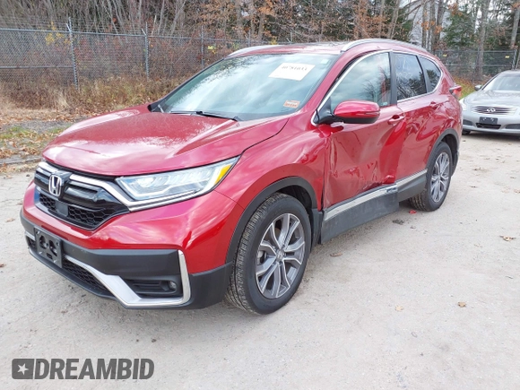 2022 Honda CR-V Touring with VIN 5J6RW2H99NL005329, listed as a IAAI auction lot 40781033 with 10,553 mi miles. Bid and sale history available at carsss.com. Image 18.