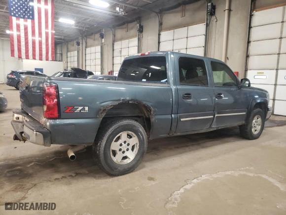 2006 Chevrolet Silverado 1500 LT2 with VIN 2GCEK13ZX61335506, listed as a Copart auction lot 44807525 with 284,074 mi miles and Clean Title. Bid and sale history available at carsss.com. Image 3.