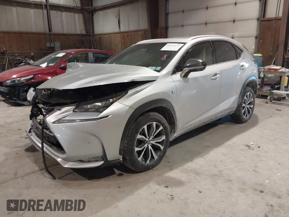 2016 Lexus NX 200t with VIN JTJBARBZ5G2068764, listed as a IAAI auction lot 41414671 with 100,592 mi miles and . Bid and sale history available at DreamBid. Image 2.