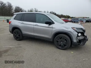 2021 Honda Passport Sport with VIN 5FNYF8H21MB031691, listed as a Copart auction lot 41440845 with 32,366 mi miles and Salvage title. Bid and sale history available at DreamBid. Image 4.