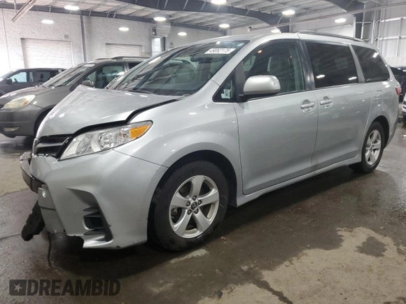 2019 Toyota Sienna LE Auto Access Seat with VIN 5TDKZ3DC6KS005563, listed as a Copart auction lot 49062175 with 174,450 mi miles and Salvage Title. Bid and sale history available at DreamBid. Image 1.