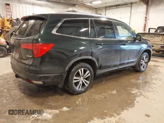 2016 Honda Pilot EX-L with VIN 5FNYF6H58GB012753, listed as a IAAI auction lot 41139479 with 175,842 mi miles and . Bid and sale history available at DreamBid. Image 4.