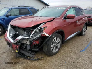 2018 Nissan Murano S with VIN 5N1AZ2MH2JN169684, listed as a Copart auction lot 50338905 with 50,844 mi miles and Salvage Title. Bid and sale history available at carsss.com. Image 1.