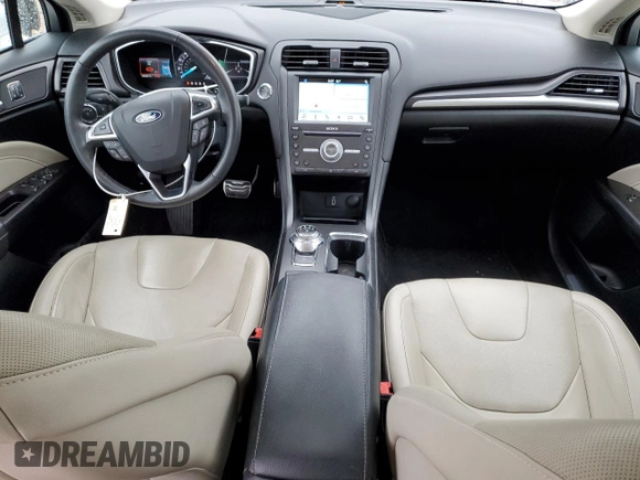 2018 Ford Fusion Titanium with VIN 3FA6P0D90JR168419, listed as a Copart auction lot 56368705 with 95,006 mi miles and Salvage title. Bid and sale history available at DreamBid. Image 8.