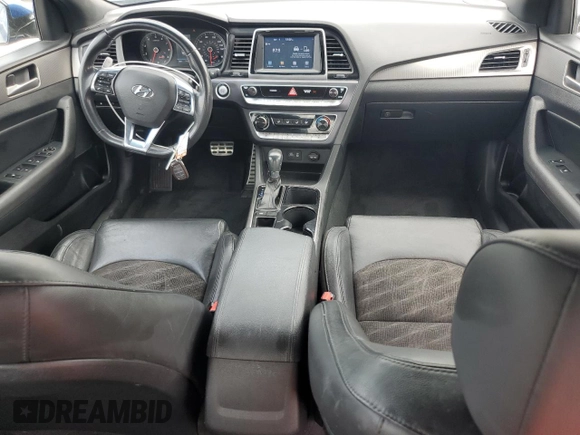 2018 Hyundai Sonata SEL with VIN 5NPE34AF8JH639903, listed as a Copart auction lot 50954785 with 71,135 mi miles and Salvage Title. Bid and sale history available at DreamBid. Image 8.