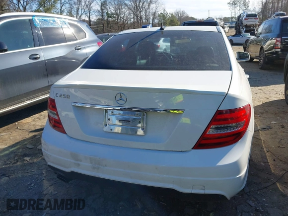 2014 Mercedes-Benz C 250 Sport with VIN WDDGF4HB3EA963847, listed as a IAAI auction lot 41445657 with 107,457 mi miles and . Bid and sale history available at carsss.com. Image 16.