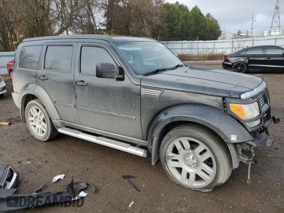 2008 Dodge Nitro R/T with VIN 1D8GU58618W245621, listed as a Copart auction lot 77798384 with 151,784 mi miles and Salvage Title. Bid and sale history available at DreamBid. Image 4.