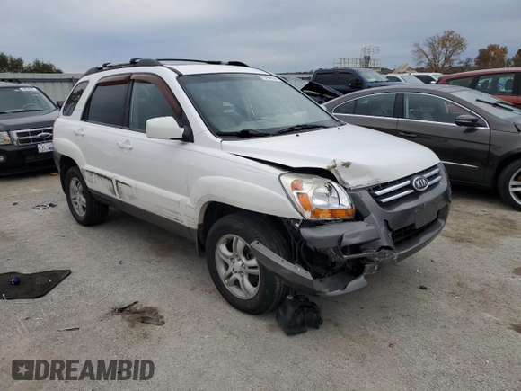 2005 Kia Sportage LX with VIN KNDJF723057125954, listed as a Copart auction lot 79454554 with 179,811 mi miles and Salvage Title. Bid and sale history available at carsss.com. Image 4.