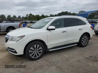 2015 Acura MDX Tech Pkg with VIN 5FRYD3H40FB002968, listed as a Copart auction lot 71251964 with 170,831 mi miles and Salvage Title. Bid and sale history available at carsss.com. Image 1.