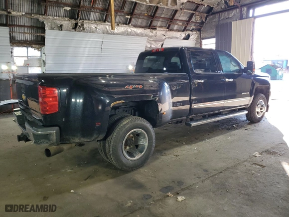 2015 Chevrolet Silverado 3500HD LTZ with VIN 1GC4K0E88FF637377, listed as a Copart auction lot 50862975 with 83,144 mi miles and Salvage Title. Bid and sale history available at carsss.com. Image 3.