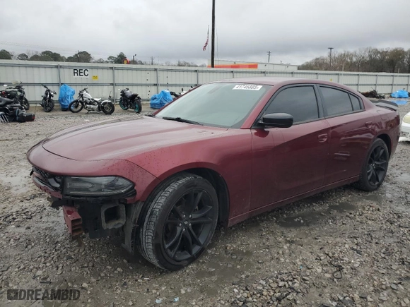 2017 Dodge Charger SE with VIN 2C3CDXBG6HH644201, listed as a Copart auction lot 41745885 with 120,128 mi miles and Salvage Title. Bid and sale history available at carsss.com. Image 1.