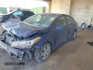 2017 Kia Forte LX with VIN 3KPFL4A79HE052430, listed as a IAAI auction lot 41632707 with 129,535 mi miles. Bid and sale history available at carsss.com. Image 17.