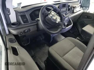 2024 Ford Transit Cargo with VIN 1FTBR1C88RKA39474, listed as a Copart auction lot 86339884 with Not Provided miles and Salvage Title. Bid and sale history available at DreamBid. Image 8.