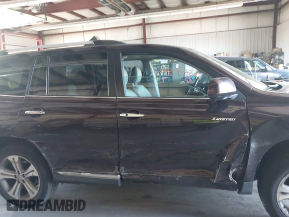 2012 Toyota Highlander Limited with VIN 5TDDK3EH3CS098180, listed as a IAAI auction lot 42474499 with 234,346 mi miles and . Bid and sale history available at DreamBid. Image 13.