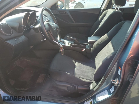 2011 Mazda 3 GX with VIN JM1BL1KF1B1466881, listed as a Copart auction lot 77143494 with 110,394 mi miles and Salvage Title. Bid and sale history available at carsss.com. Image 7.