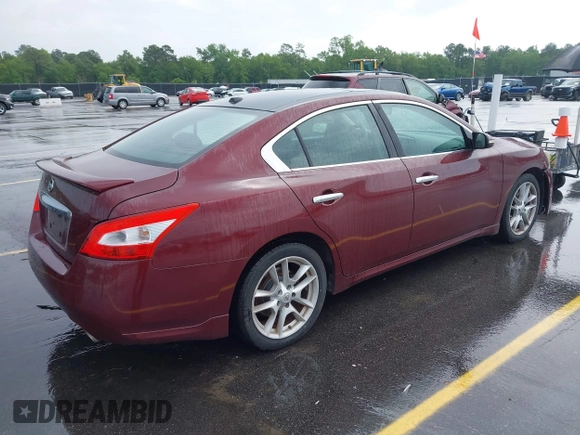 2010 Nissan Maxima 3.5 SV with VIN 1N4AA5AP7AC809317, listed as a IAAI auction lot 42095436 with 144,556 mi miles. Bid and sale history available at carsss.com. Image 4.
