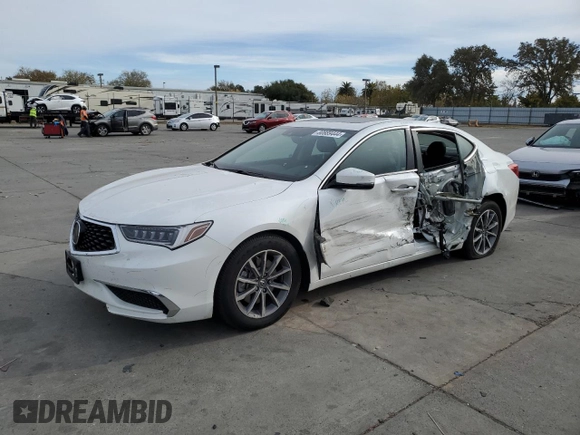 2019 Acura TLX w/Technology Pkg with VIN 19UUB1F50KA003788, listed as a Copart auction lot 80889444 with 29,945 mi miles and Salvage Title. Bid and sale history available at carsss.com. Image 1.