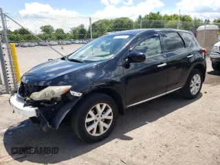 2012 Nissan Murano SL with VIN JN8AZ1MW0CW204818, listed as a Copart auction lot 60725114 with 85,210 mi miles and Salvage Title. Bid and sale history available at carsss.com. Image 1.