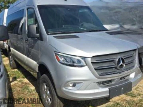 2023 Mercedes-Benz Sprinter with VIN W1X4NBVY2PT121909, listed as a Copart auction lot 79345434 with 7 mi miles and Clean Title. Bid and sale history available at DreamBid. Image 2.