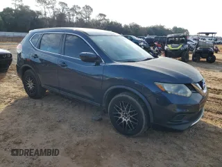 2016 Nissan Rogue S with VIN 5N1AT2MT2GC874690, listed as a Copart auction lot 42559045 with 208,664 mi miles and Salvage Title. Bid and sale history available at carsss.com. Image 4.
