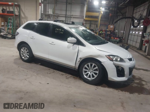 2011 Mazda CX-7 i Touring with VIN JM3ER2C54B0408980, listed as a IAAI auction lot 41718023 with 125,292 mi miles. Bid and sale history available at carsss.com. Image 1.