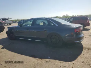 2015 Audi A8 3.0T with VIN WAU3GAFD2FN039318, listed as a Copart auction lot 54906635 with 146,767 mi miles and Salvage Title. Bid and sale history available at DreamBid. Image 2.