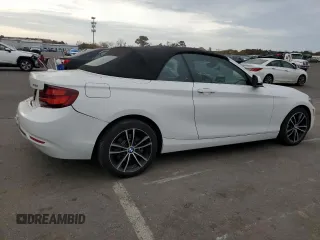 2020 BMW 2 Series 230i xDrive with VIN WBA2K1C08L7F93803, listed as a Copart auction lot 78156664 with 76,814 mi miles and Salvage Title. Bid and sale history available at carsss.com. Image 3.