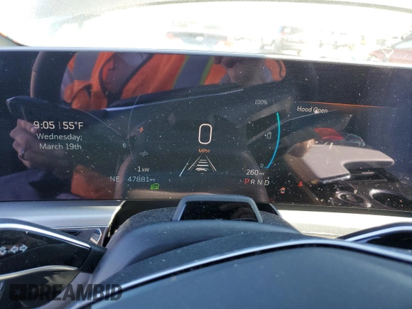 2023 Cadillac LYRIQ RWD Luxury z VIN 1GYKPMRK0PZ001018, wystawiony jako Copart lot #49693935 z przebiegiem 47 881 mil mil oraz Szkoda całkowita • Salvage title. Historia ofert i sprzedaży dostępna na DreamBid. Obrazek 9.