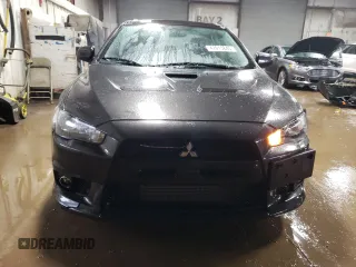 2013 Mitsubishi Lancer Evolution MR with VIN JA32W5FV5DU016540, listed as a Copart auction lot 47615845 with 79,599 mi miles and Salvage Title. Bid and sale history available at carsss.com. Image 5.