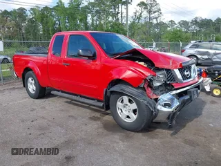 2005 Nissan Frontier SE with VIN 1N6AD06U25C429677, listed as a IAAI auction lot 42225613 with 190,865 mi miles and . Bid and sale history available at DreamBid. Image 1.