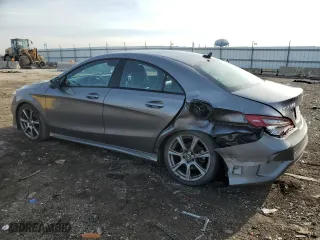 2014 Mercedes-Benz CLA-Class CLA 250 with VIN WDDSJ4GB1EN090599, listed as a Copart auction lot 43669405 with 176,299 mi miles and Salvage Title. Bid and sale history available at carsss.com. Image 2.