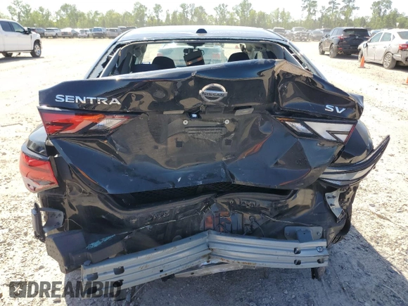 2023 Nissan Sentra SV with VIN 3N1AB8CV1PY226135, listed as a Copart auction lot 52168125 with 63,393 mi miles and Salvage Title. Bid and sale history available at DreamBid. Image 6.