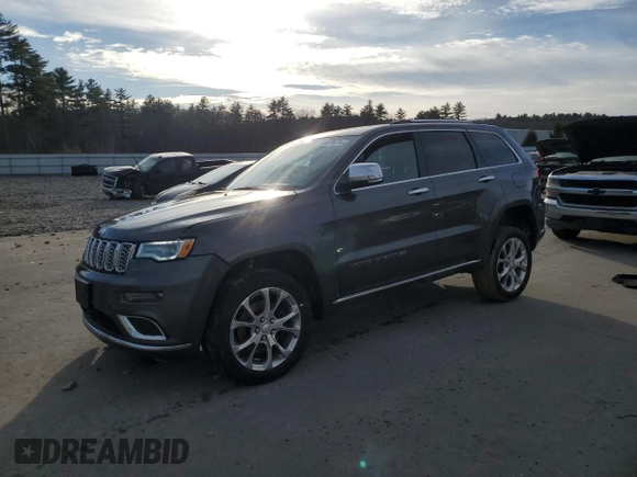 2019 Jeep Grand Cherokee Summit with VIN 1C4RJFJT5KC641873, listed as a Copart auction lot 84679674 with 86,341 mi miles and Salvage Title. Bid and sale history available at carsss.com. Image 1.