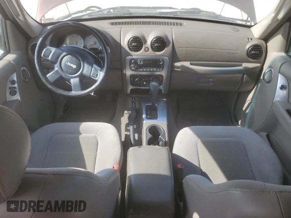 2004 Jeep Liberty Limited with VIN 1J4GL58K74W163637, listed as a Copart auction lot 62154015 with 93,645 mi miles and Salvage title. Bid and sale history available at DreamBid. Image 8.