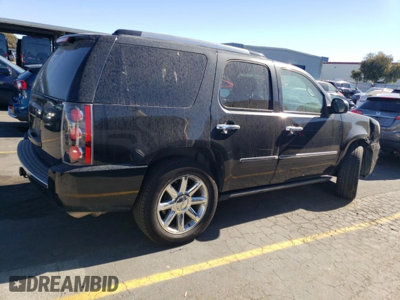 2011 GMC Yukon Denali with VIN 1GKS2EEF6BR137914, listed as a Copart auction lot 72957134 with 109,574 mi miles and Salvage Title. Bid and sale history available at carsss.com. Image 3.